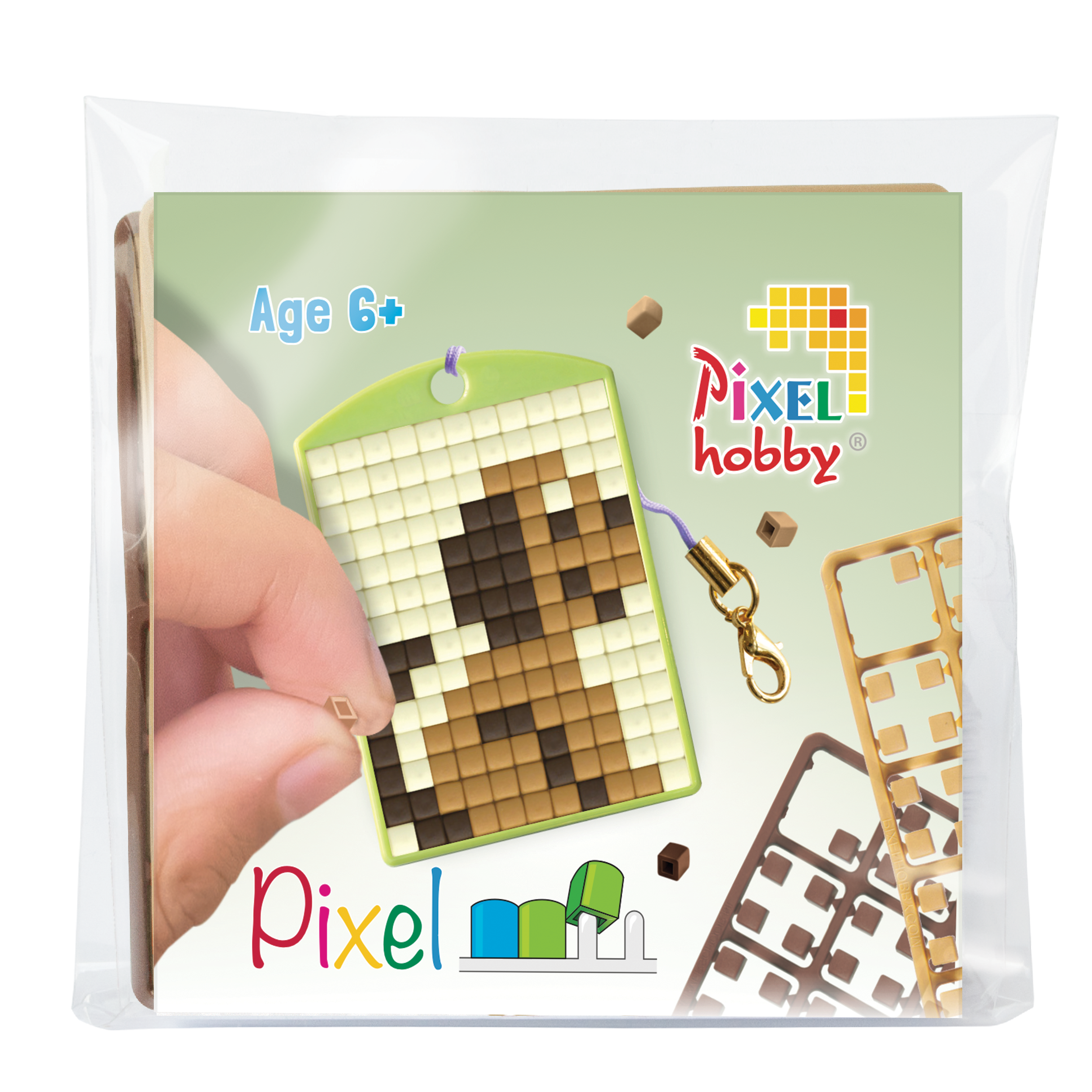 Kit de démarrage médaillon Pixelhobby durable - Chien